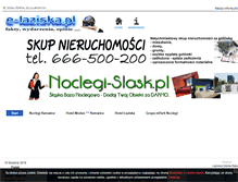 Tablet Screenshot of naszaklasa.e-laziska.pl